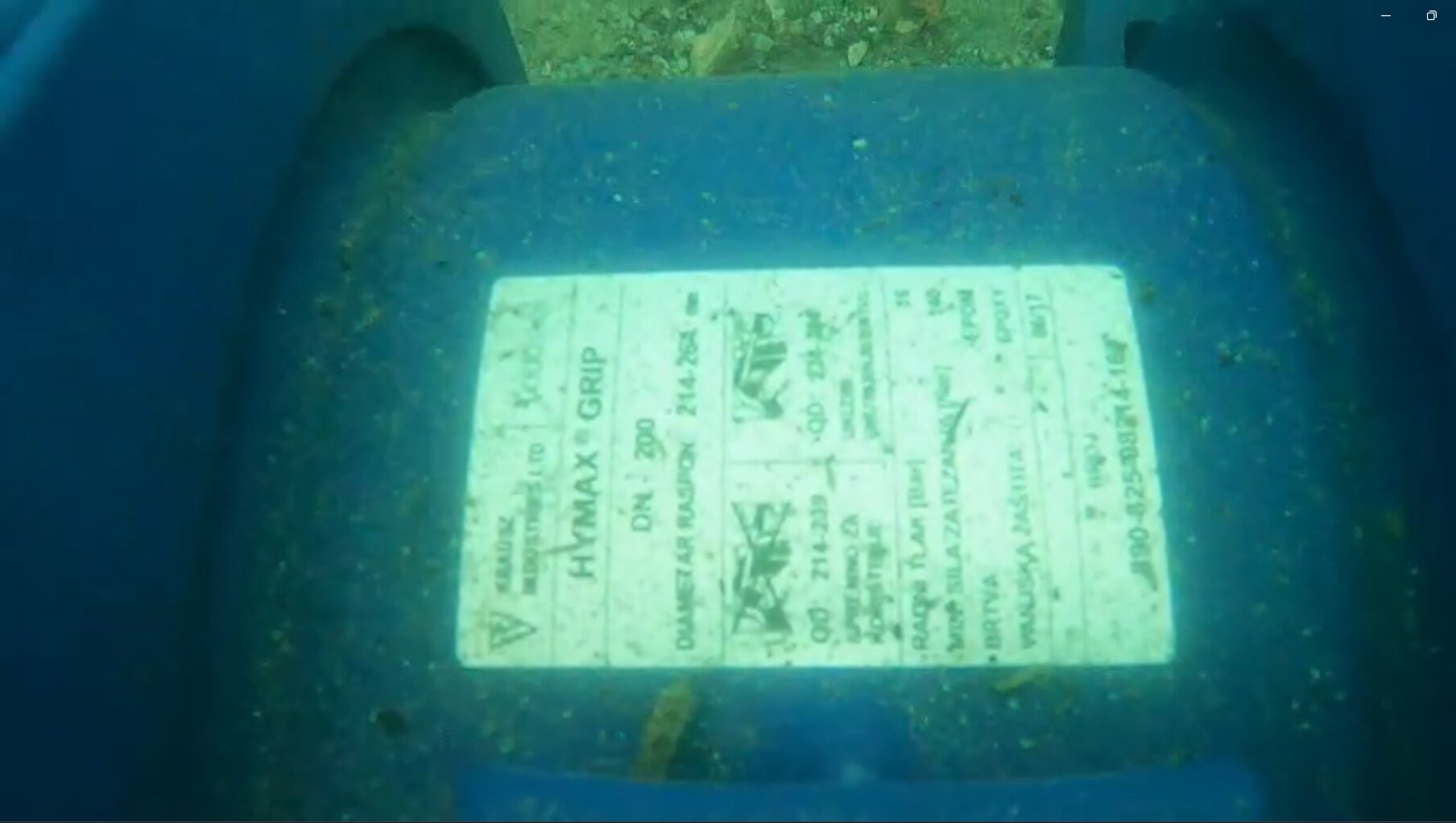 Projekt: Podvodni radovi - Vranjica